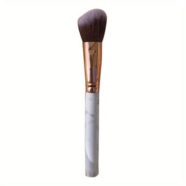1710381286246-8921ec930a834aaaacdb46c9a9bcd558-goods.jpg Marble Pattern Makeup Brush - Soft Fiber Bristles, Beveled Blush & Contour Brush