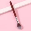 Premium Nylon Bristle Highlighter Brush: Natural and Sheer Finish