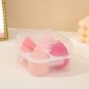 4pcs Makeup Sponges Beauty Blender with Portable Case for Daily Makeup and Travel Use