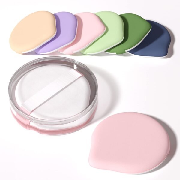 8Pcs Air Cushion Makeup Sponges for Foundation with Portable Box | Latex-Free Blending Sponge for Liquid, Cream, Foundation and Powder | Round Powder Puff | Mix