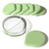 8Pcs Air Cushion Makeup Sponges for Foundation with Portable Box | Latex-Free Blending Sponge for Liquid, Cream, Foundation and Powder | Round Powder Puff | Mix