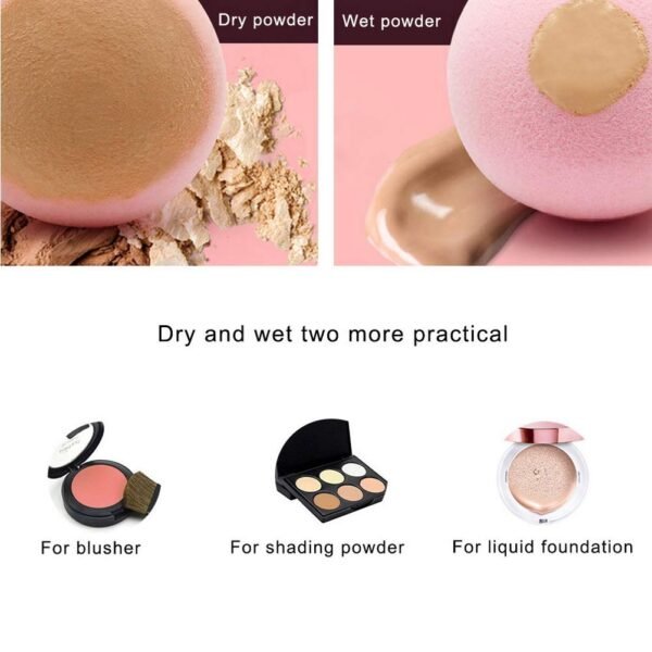 Makeup Sponge, Beauty Makeup Blending Sponge Puff Blender Foundation Sponge Concealer Sponges Applicator Sponges 8 Pcs