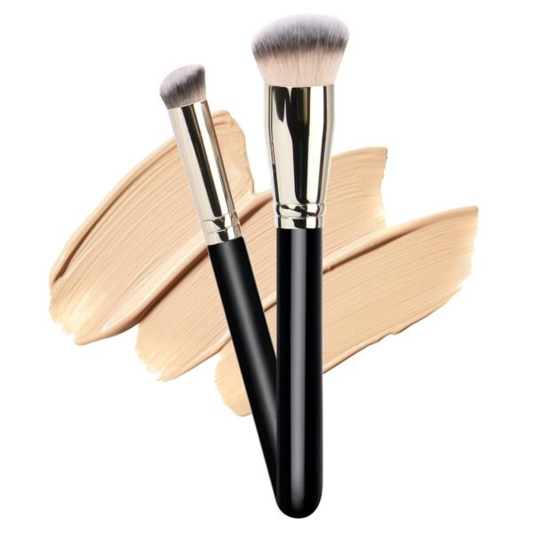61be5dPa7ES._SL1500_419650ca-21f5-46f6-9fcd-03fb5080fae8.jpg Makeup Brushes Pro Foundation Brush and Flawless Concealer Brush Perfect for Any Look Premium Luxe Hair Contour Brush Perfect for Blending Liquid,Buffing,Cream,Sculpting,Mineral Makeup