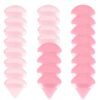 61lCPmFc6GL._SL1500 24 Pieces Powder Puff, Triangle Makeup Puff Cotton Powder Face Washable Body Powder Puff for Loose Powder Body Cosmetic Foundation Sponge Makeup Tool (8B8W8N)