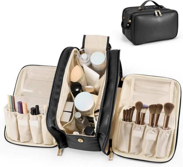 Travel Makeup Bag Women's Large Capacity Cosmetic Portable Organizer