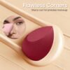 ‌15-Pcs Makeup Sponge Set – Soft, Latex-Free, Individually Wrapped Beauty Makeup Sponge for Wet & Dry Use, Ideal for Foundation, Concealer & Powder Application