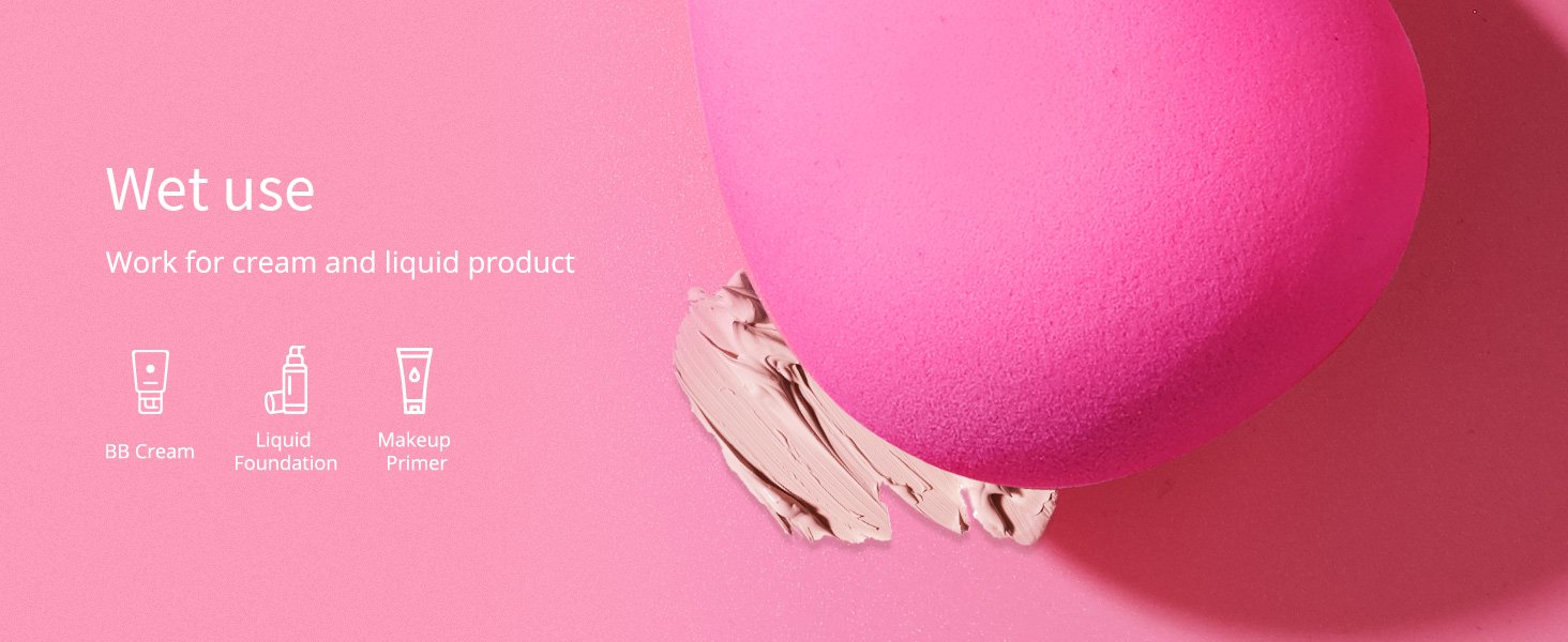 BEAKEY Makeup Sponge 