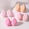 Premium Pink Makeup Sponges - 8pcs for Flawless Blending